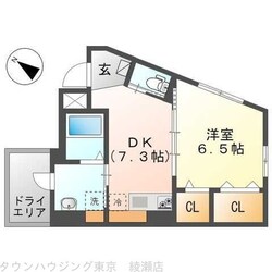 ＤＩＭＯＲＡ北千住　-ディモーラ北千住-の物件間取画像